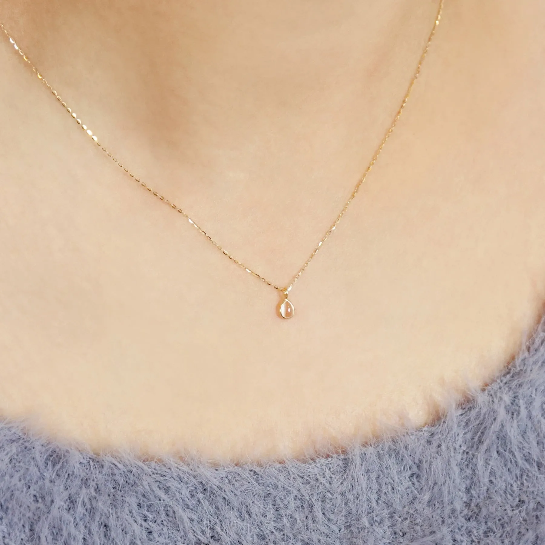 10K 2Way Necklace [Bonbonniere] (Yellow Gold)