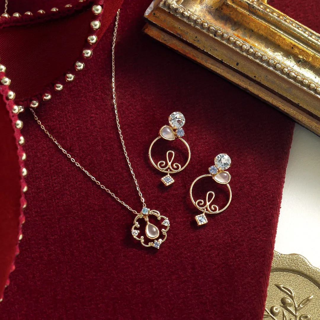 10K 2Way Necklace [Bonbonniere] (Yellow Gold)