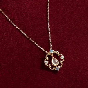 10K 2Way Necklace [Bonbonniere] (Yellow Gold)