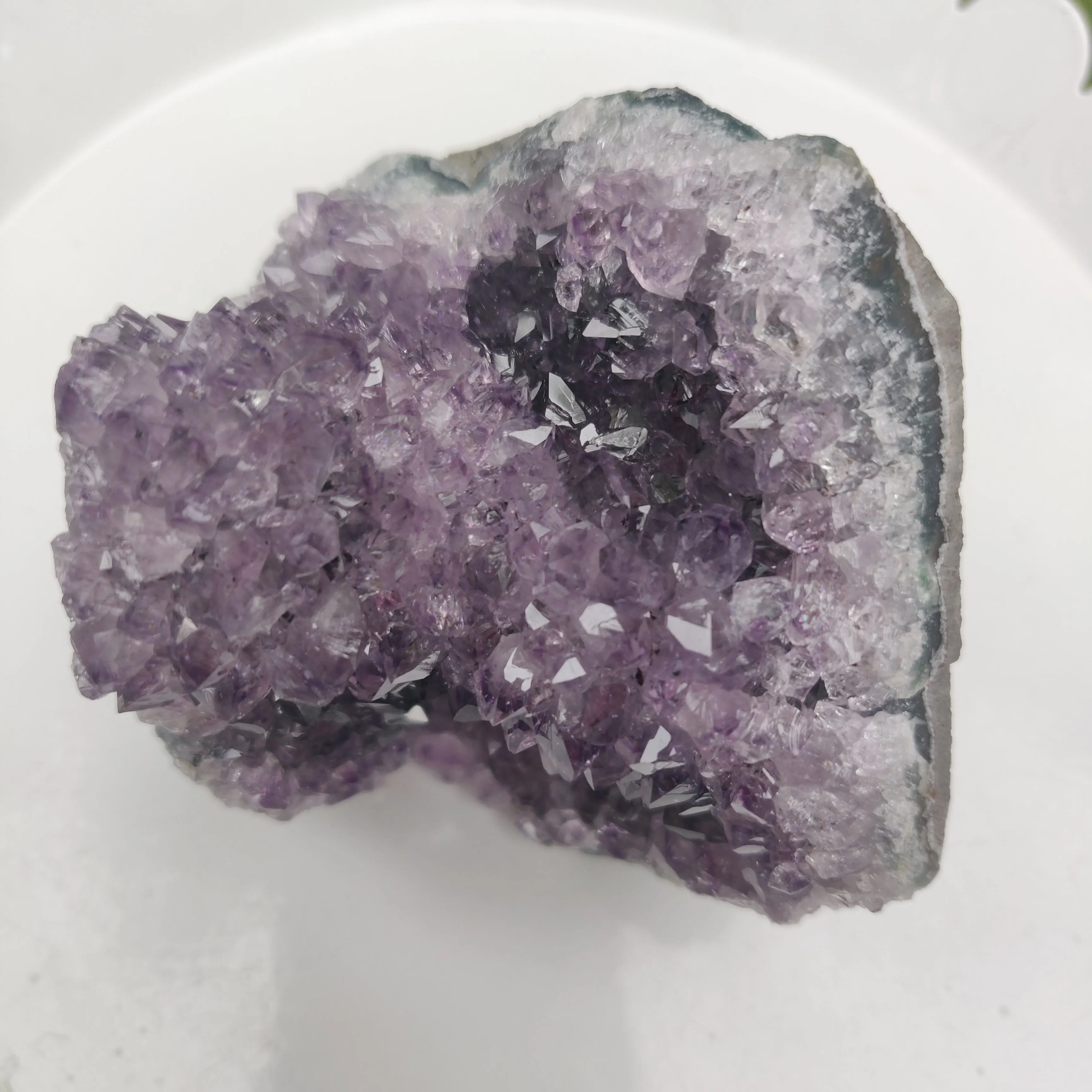 Amethyst Geode Free Form, Cut Base (#29)