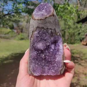 Amethyst Geode Free Form, Polished (#12)