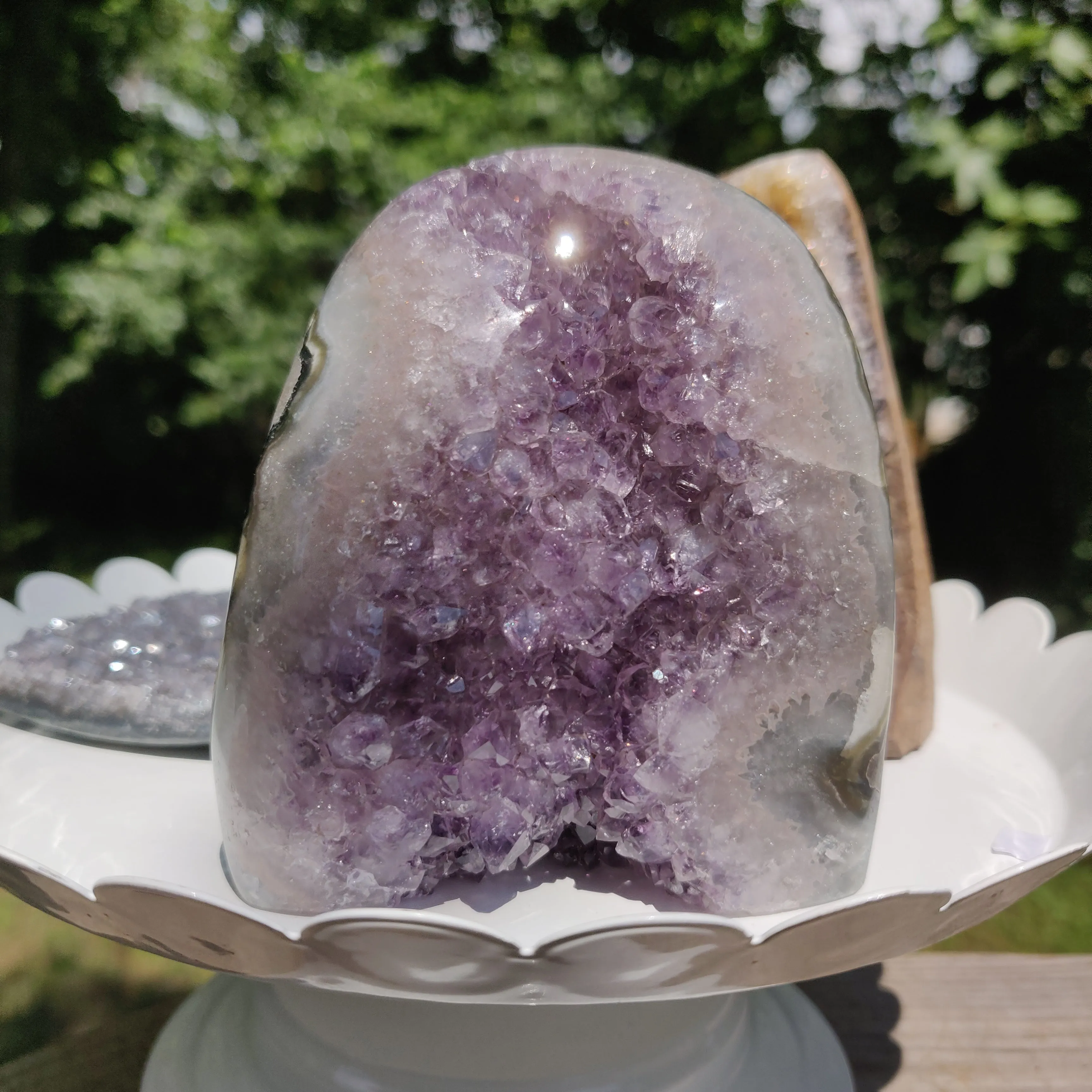 Amethyst Geode Free Form, Polished (#13)