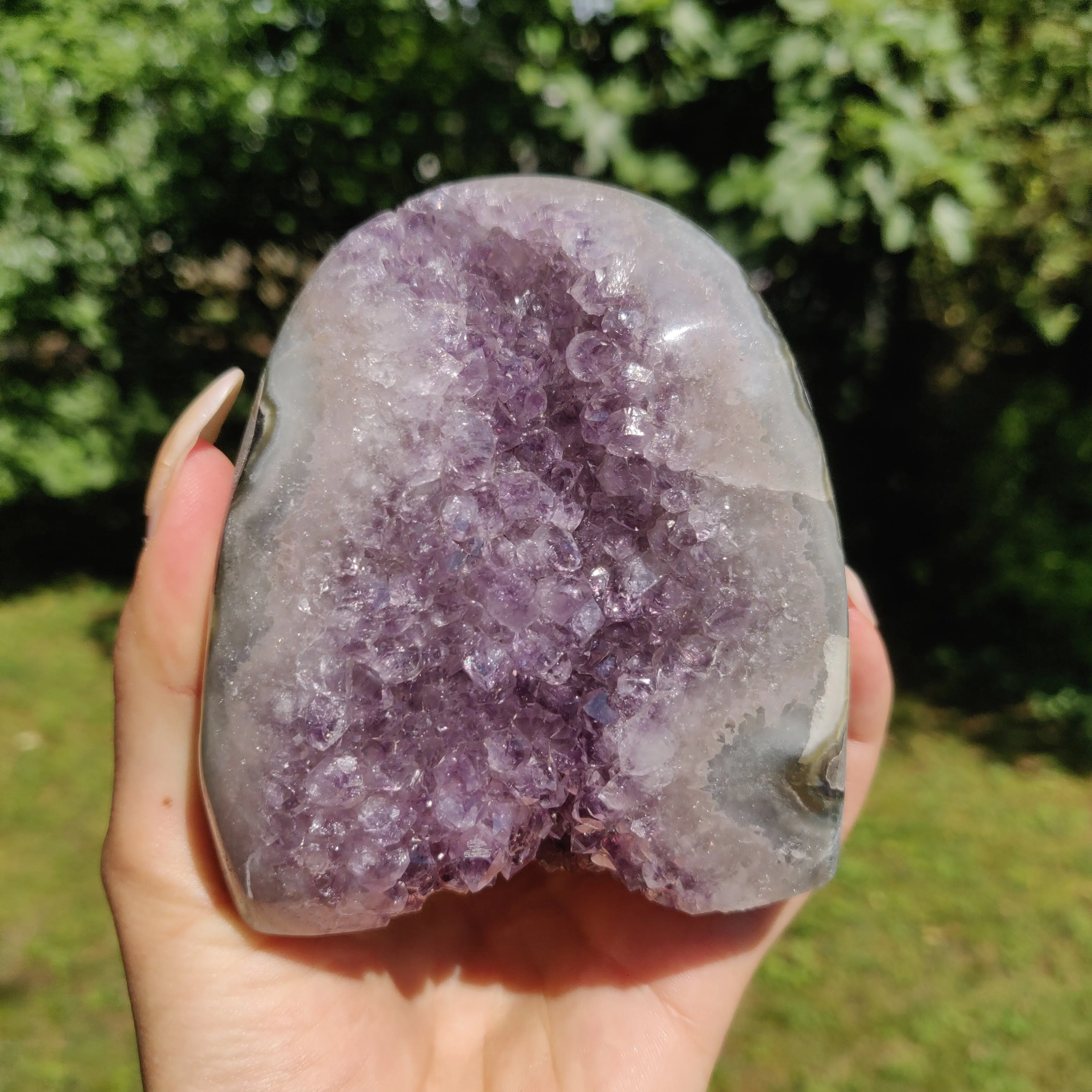 Amethyst Geode Free Form, Polished (#13)