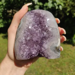 Amethyst Geode Free Form, Polished (#13)
