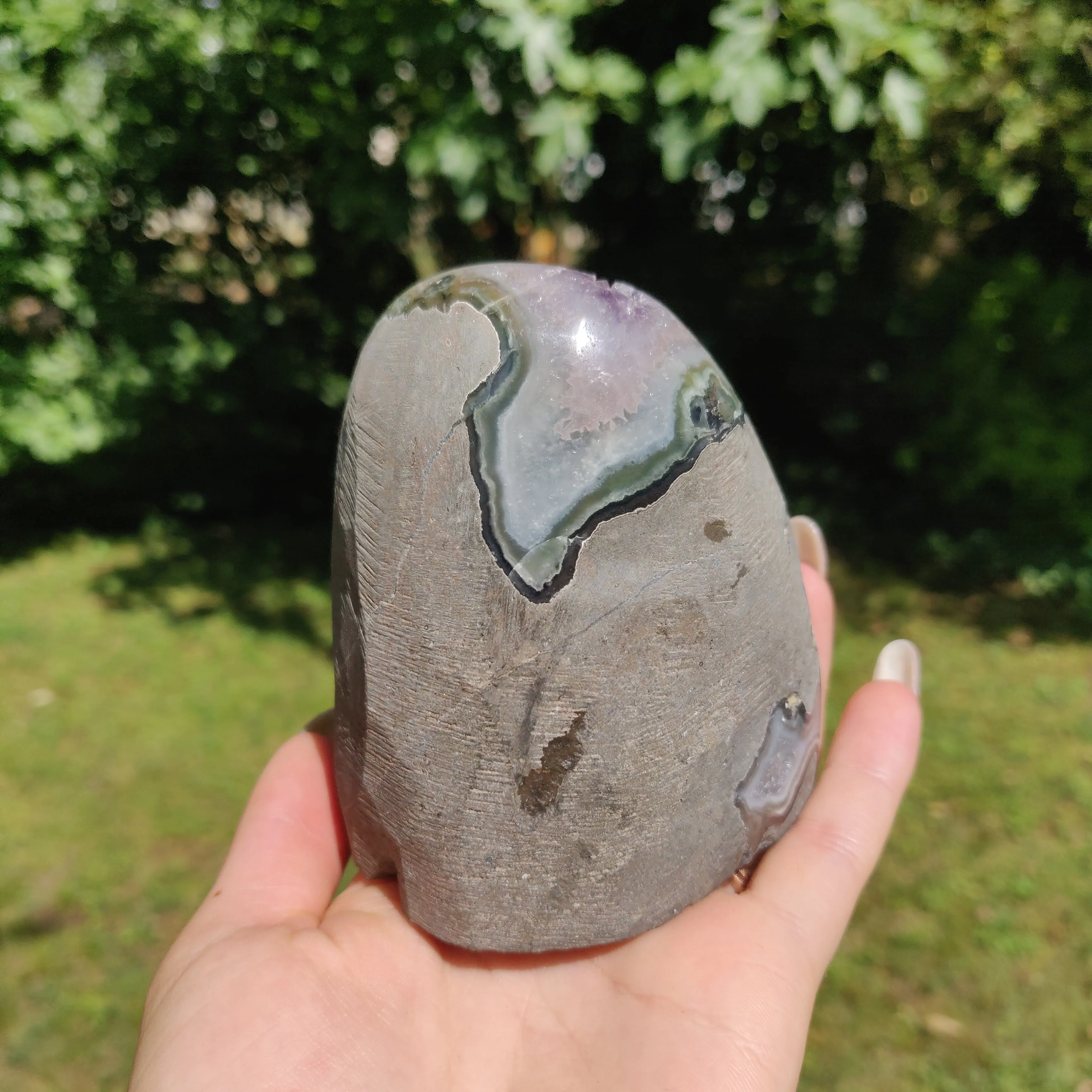 Amethyst Geode Free Form, Polished (#13)