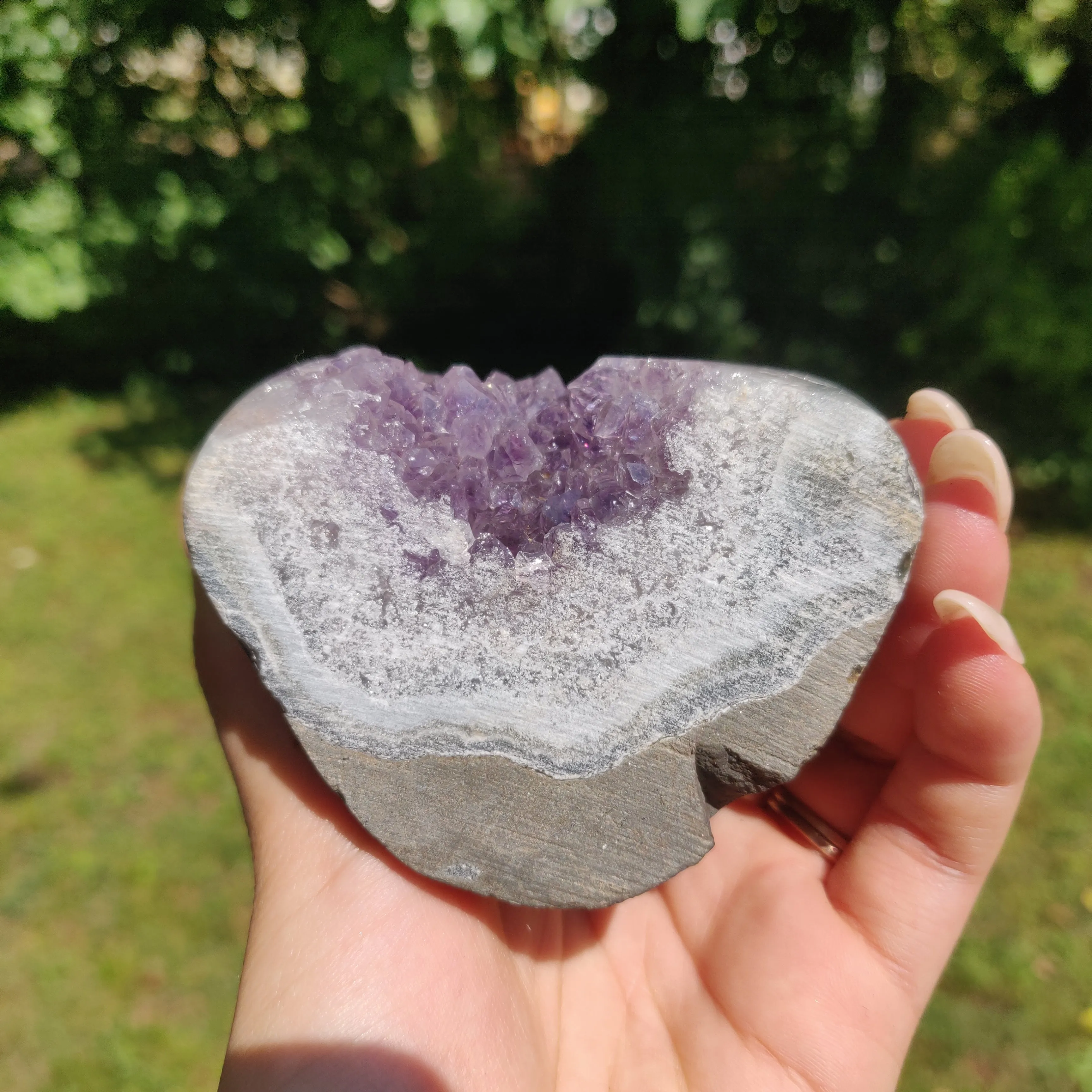 Amethyst Geode Free Form, Polished (#13)