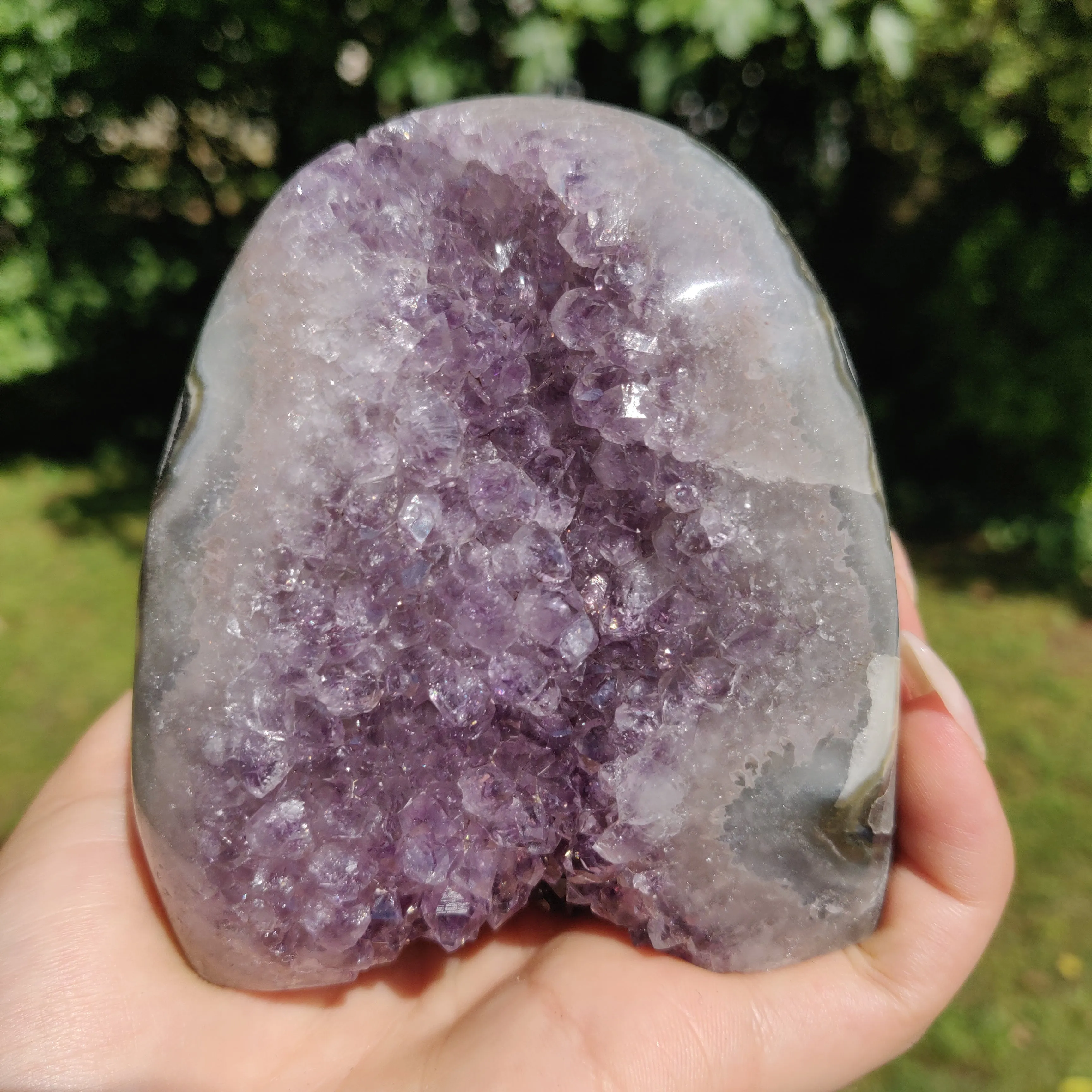 Amethyst Geode Free Form, Polished (#13)