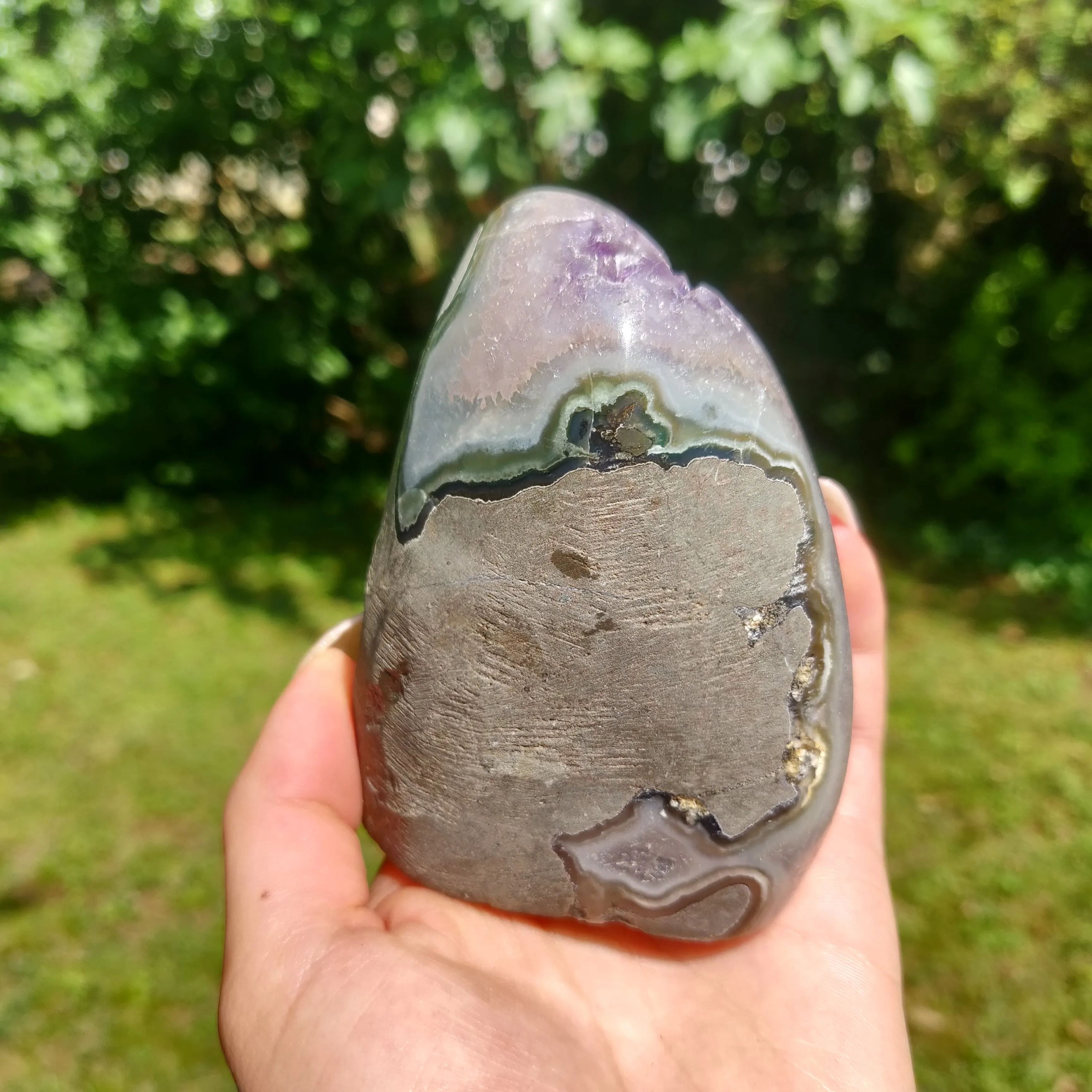 Amethyst Geode Free Form, Polished (#13)