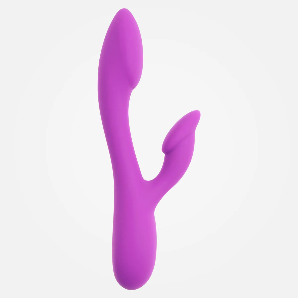 Amethyst - Hot Pink Flexible Rechargeable Rabbit Vibrator