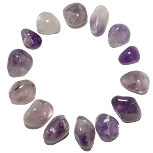 Amethyst Tumbled Stone Spiritual Purple