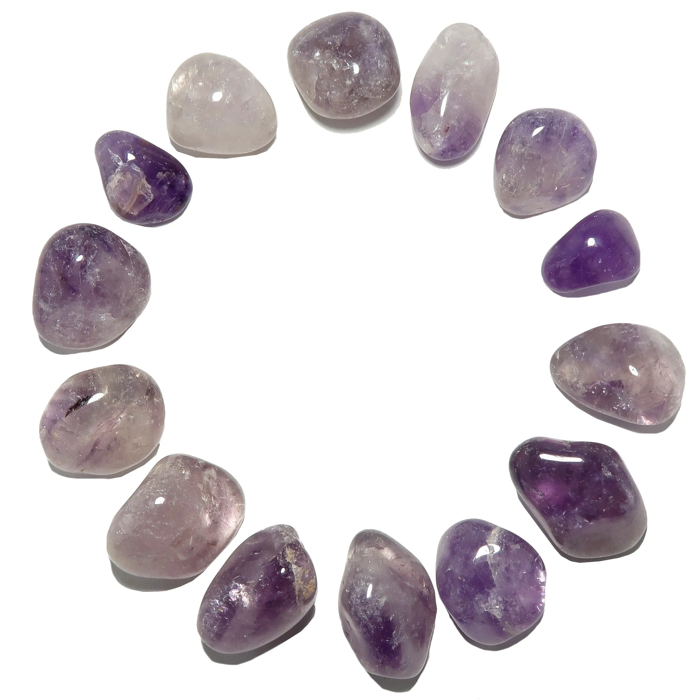 Amethyst Tumbled Stone Spiritual Purple