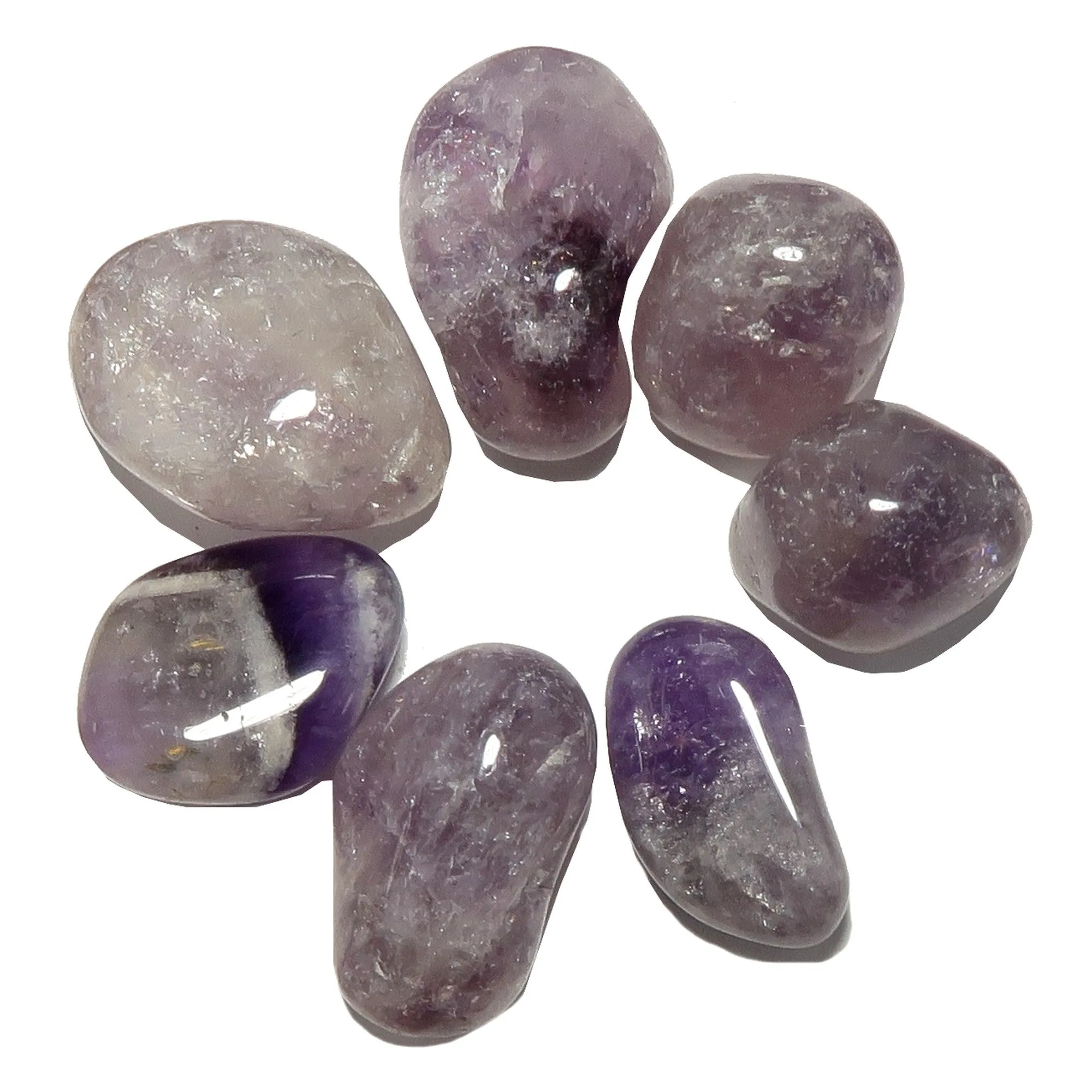 Amethyst Tumbled Stone Spiritual Purple