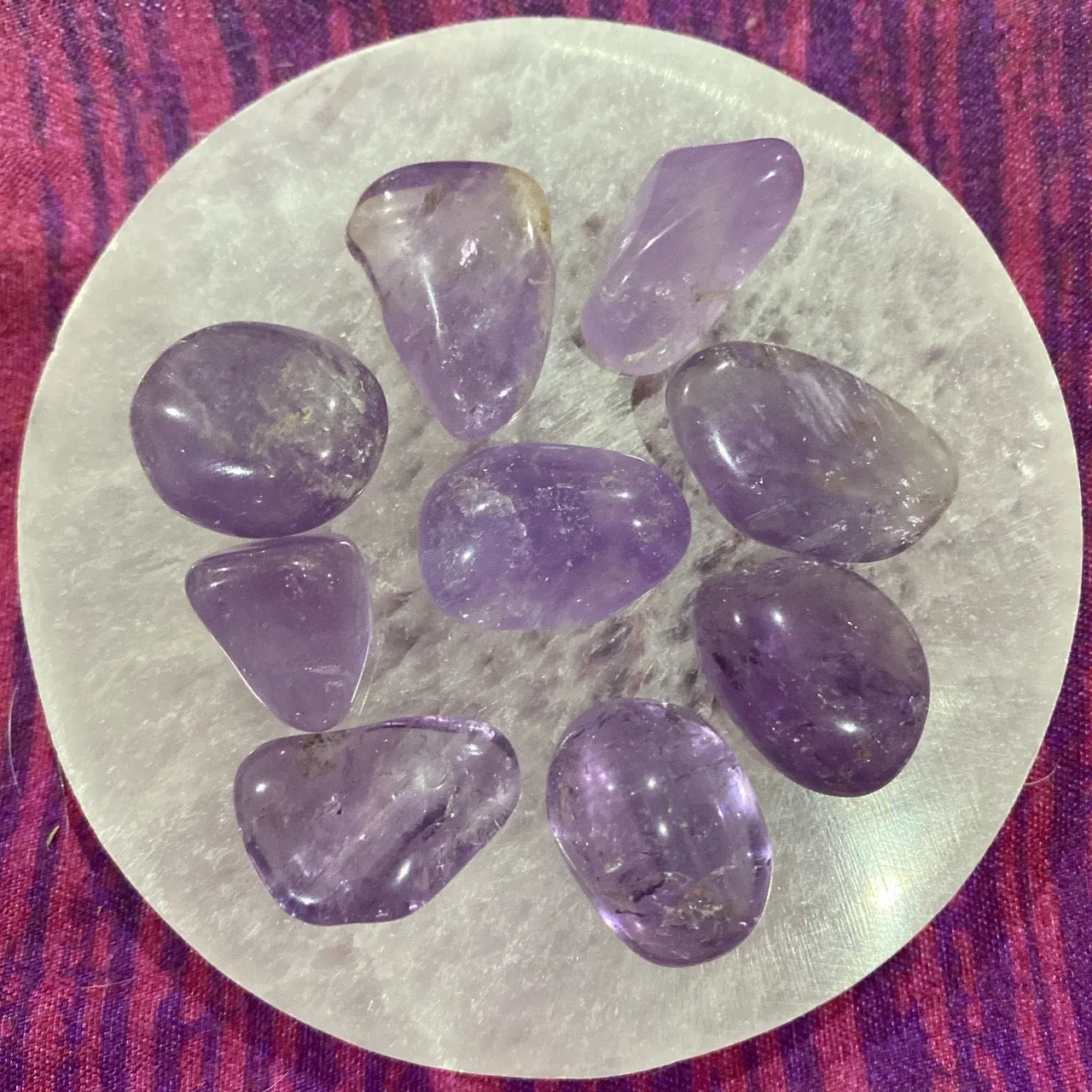 Amethyst Tumbled / Tumble Stone