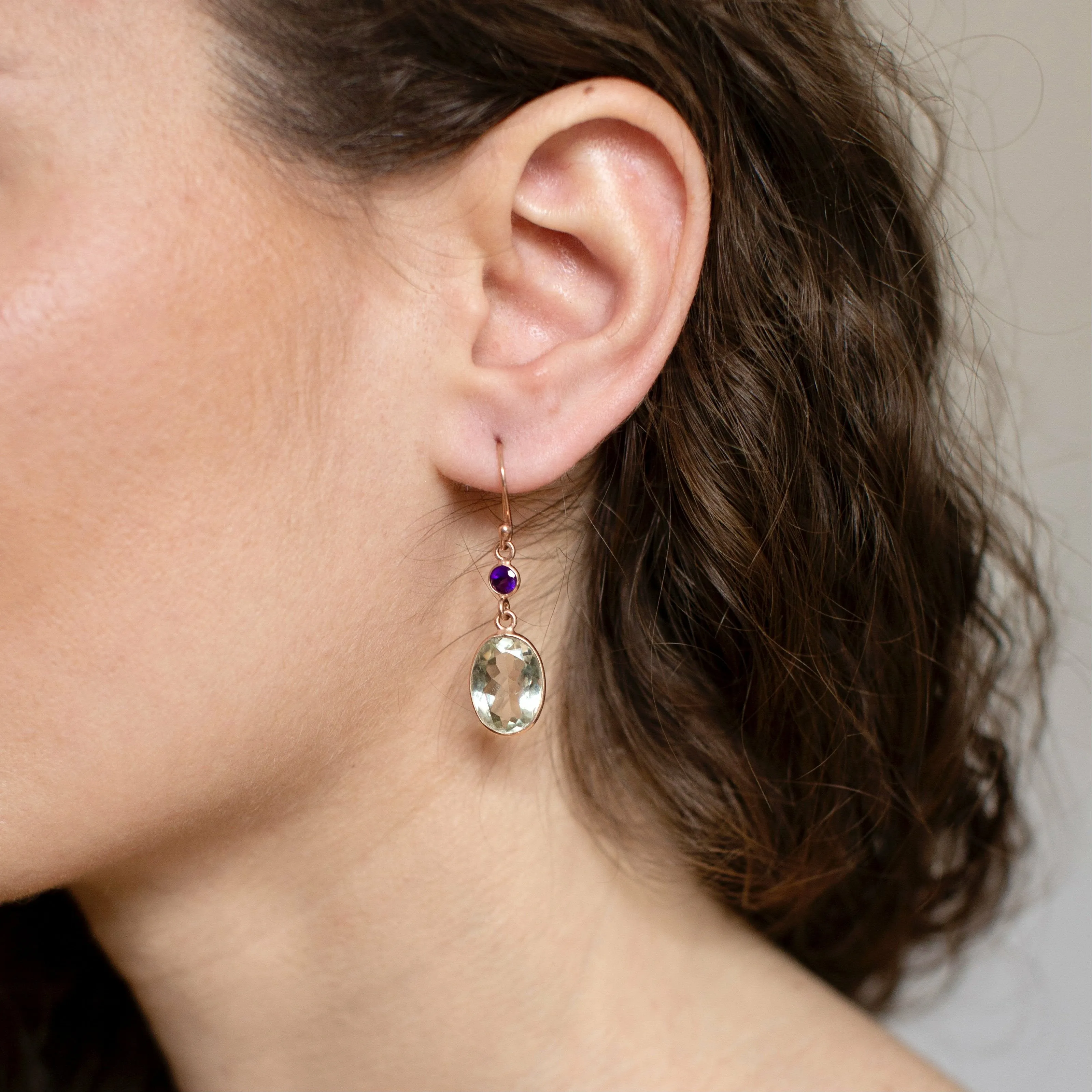 Amethysts Earring
