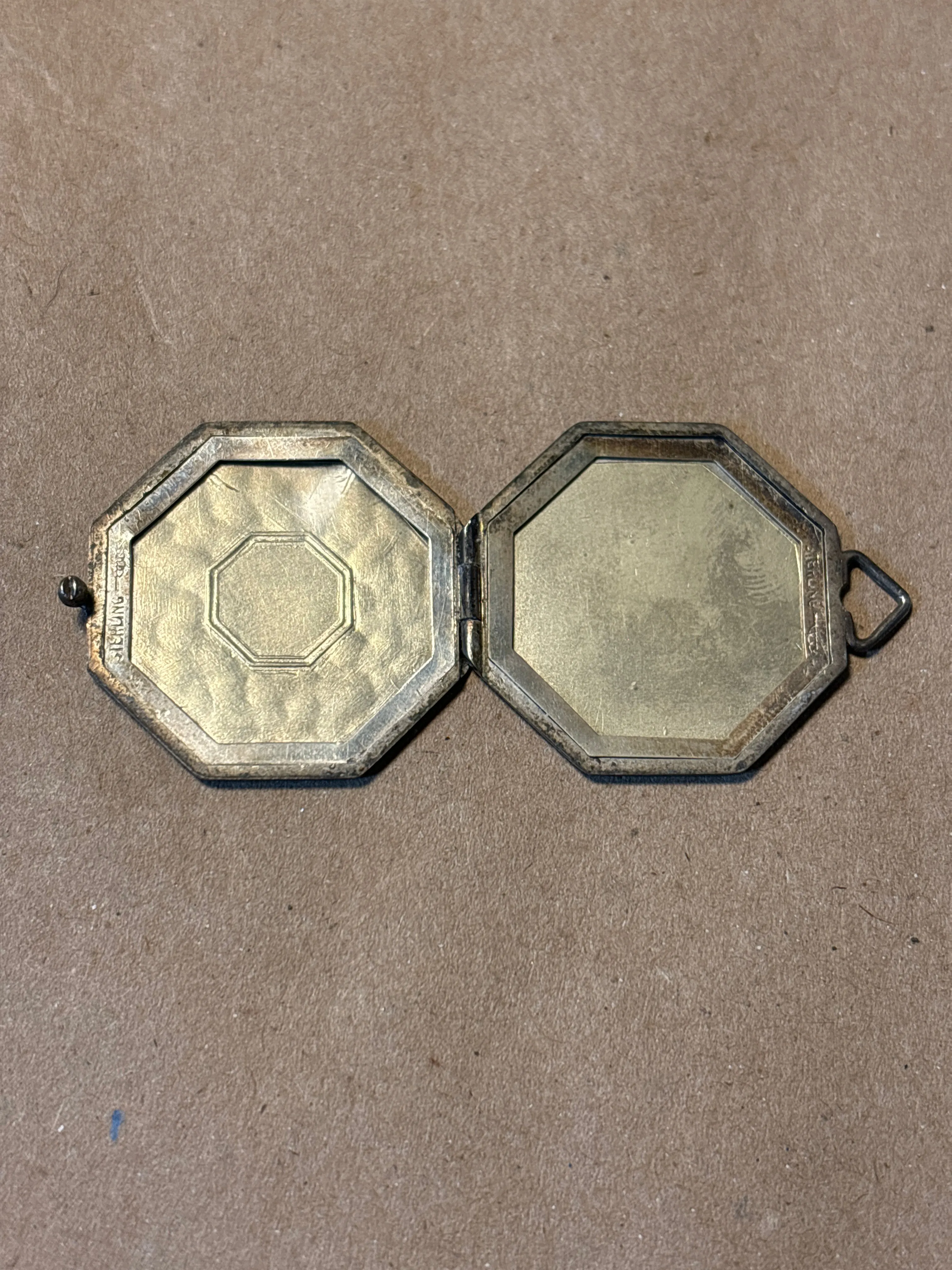 Antique Art Deco Sterling Locket