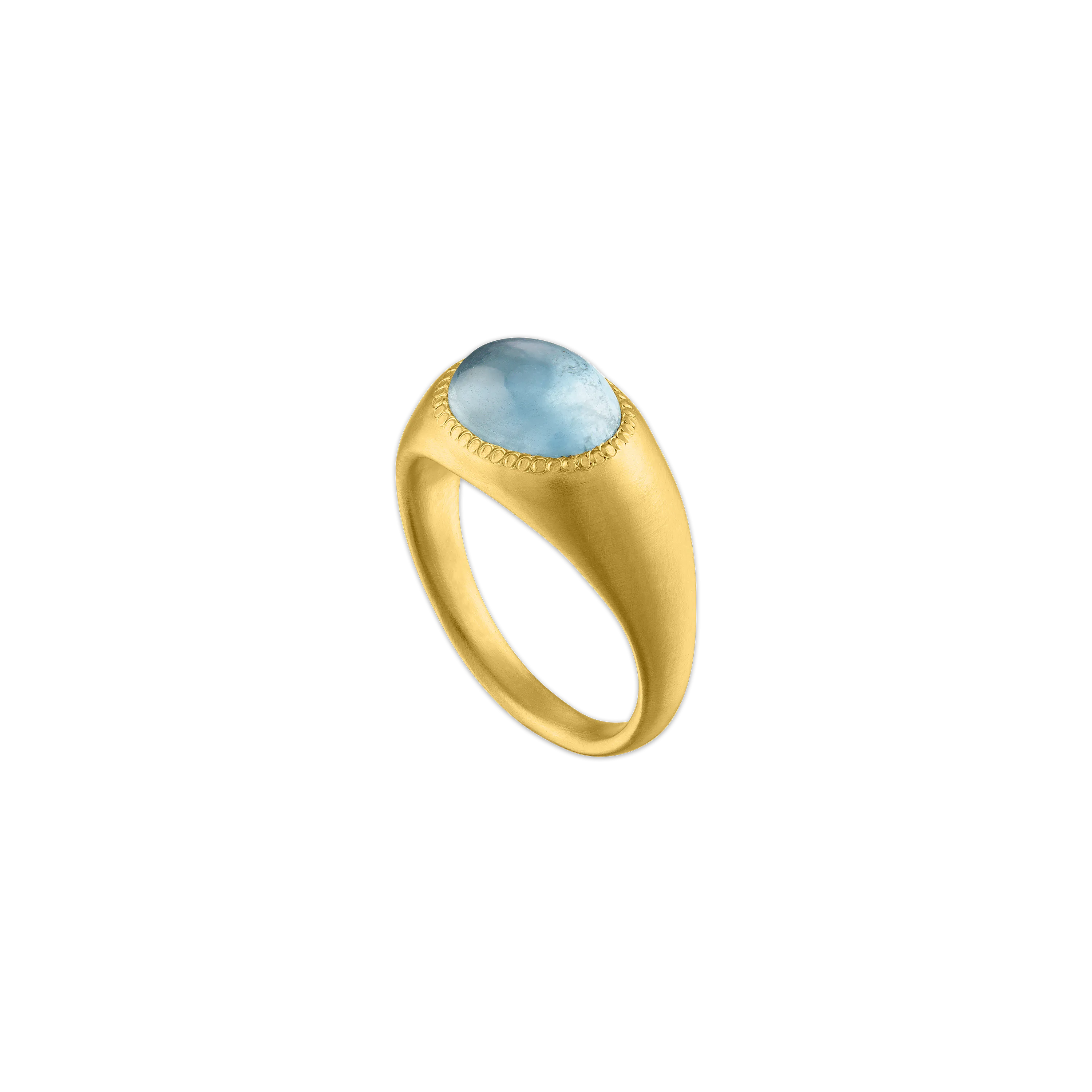 Aquamarine Roz Ring