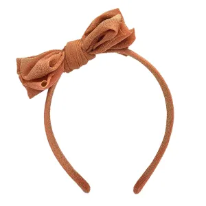 Baby Bling Rose Gold Metallic FAB Hard Headband
