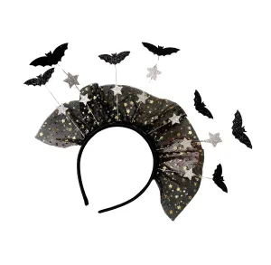 Bats and Stars Halloween Headband
