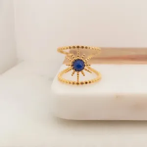 Blue Star Ring