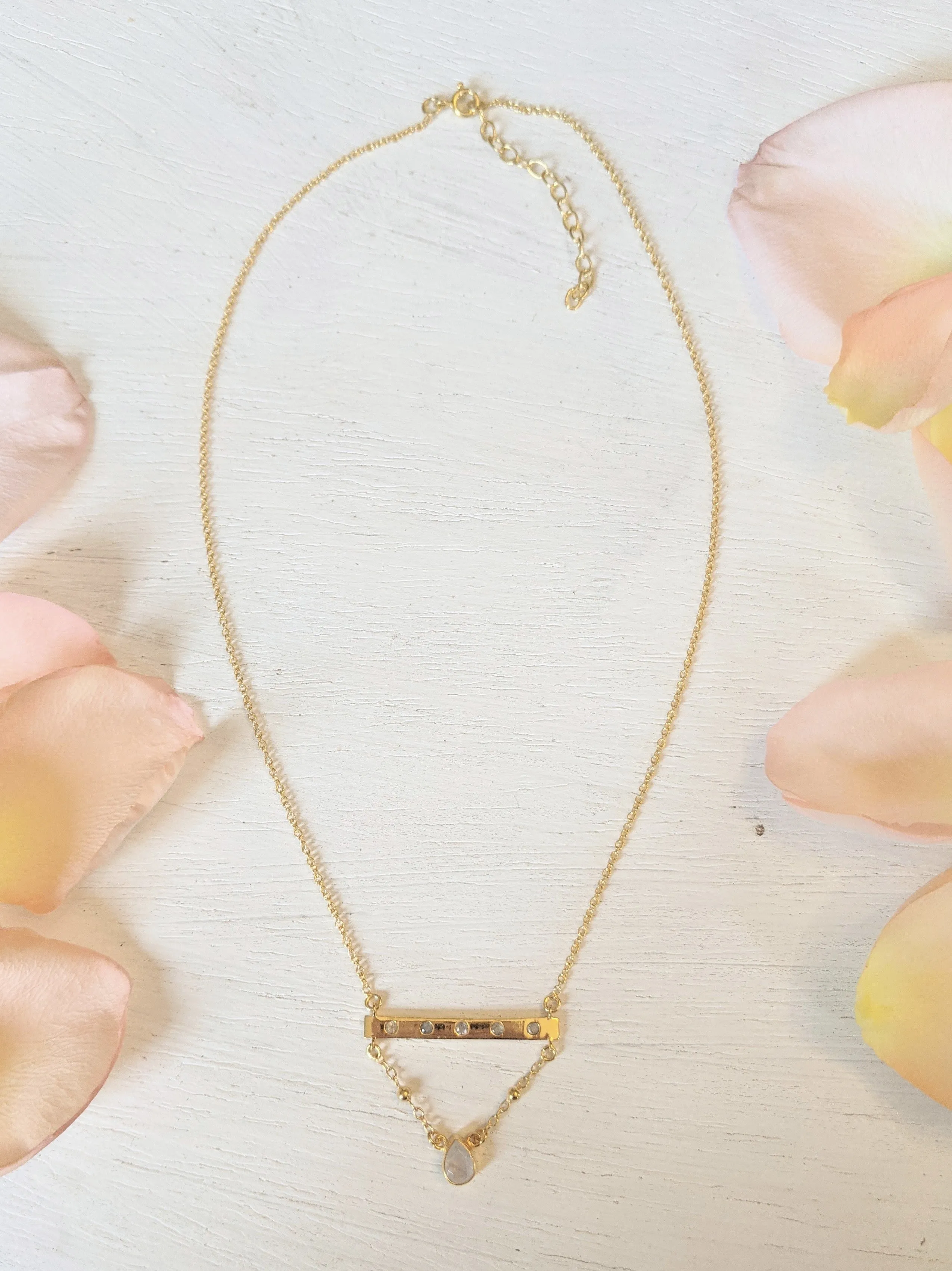 Bridged Bar Necklace