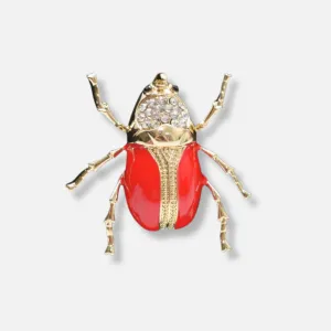 Brody Beetle Lapel Pin Brooch