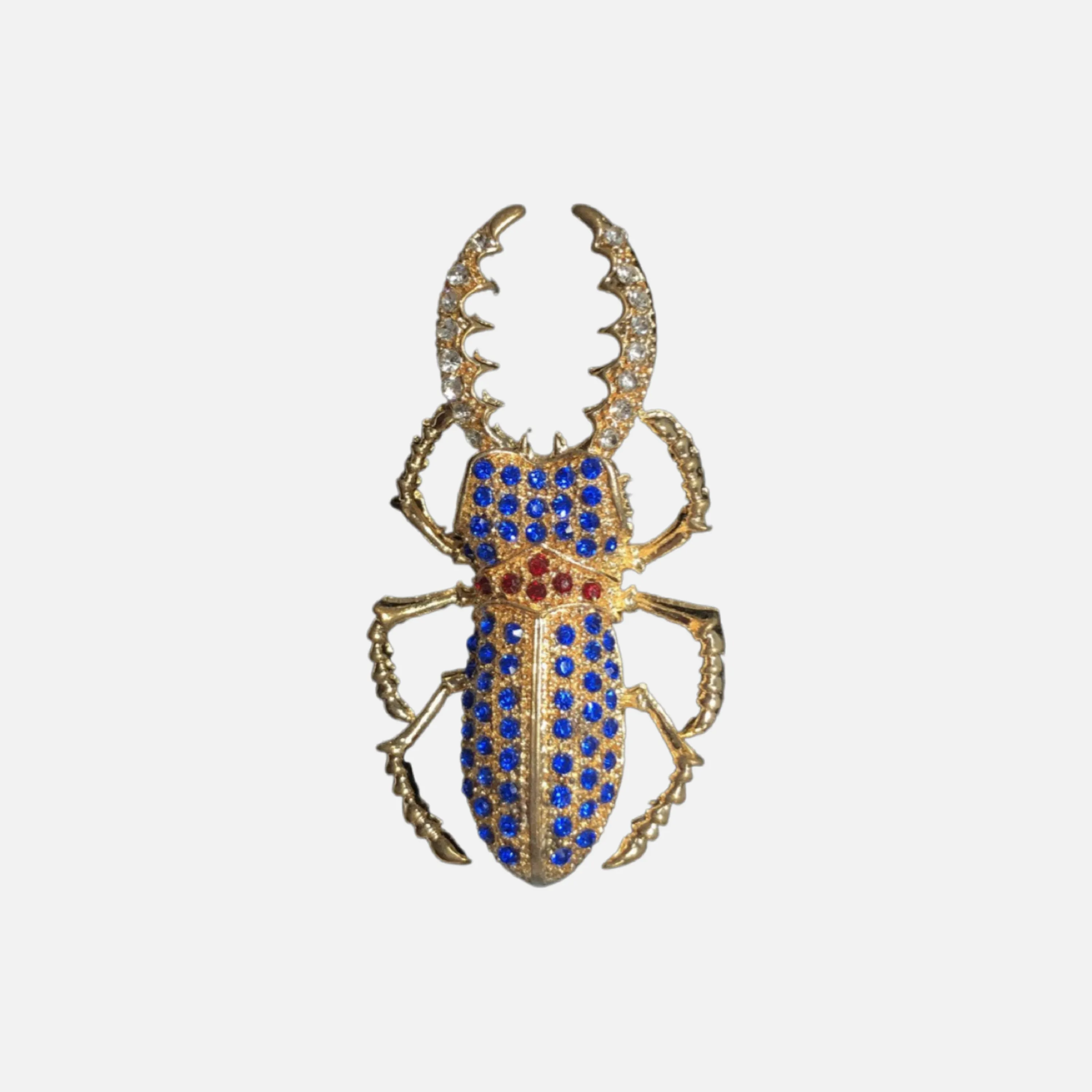 Brody Stag Beetle Lapel Pin Brooch