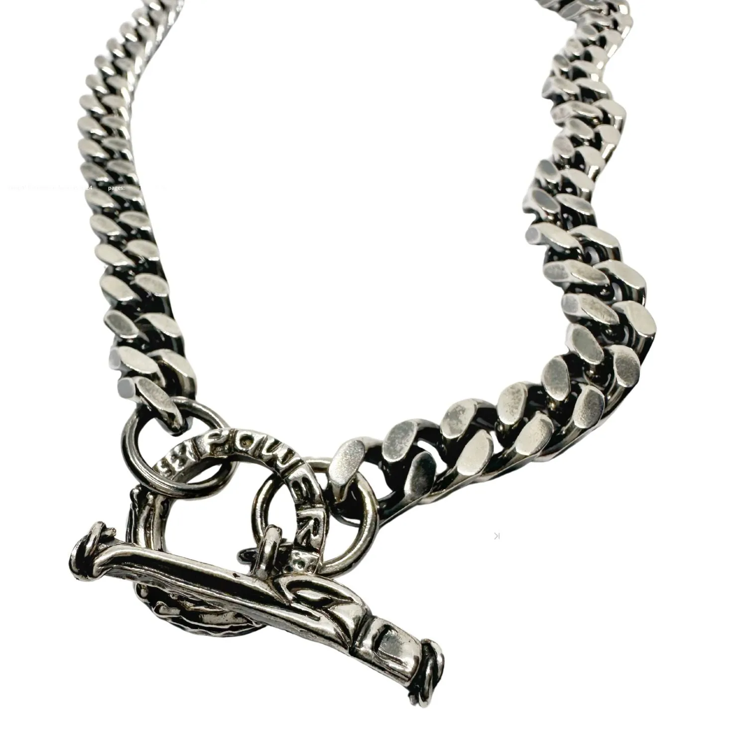 Celtic Bird 2  Heavy Curb Chain