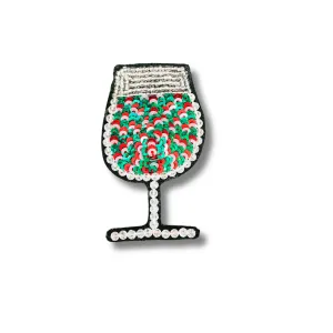 Christmas Wine Brooch