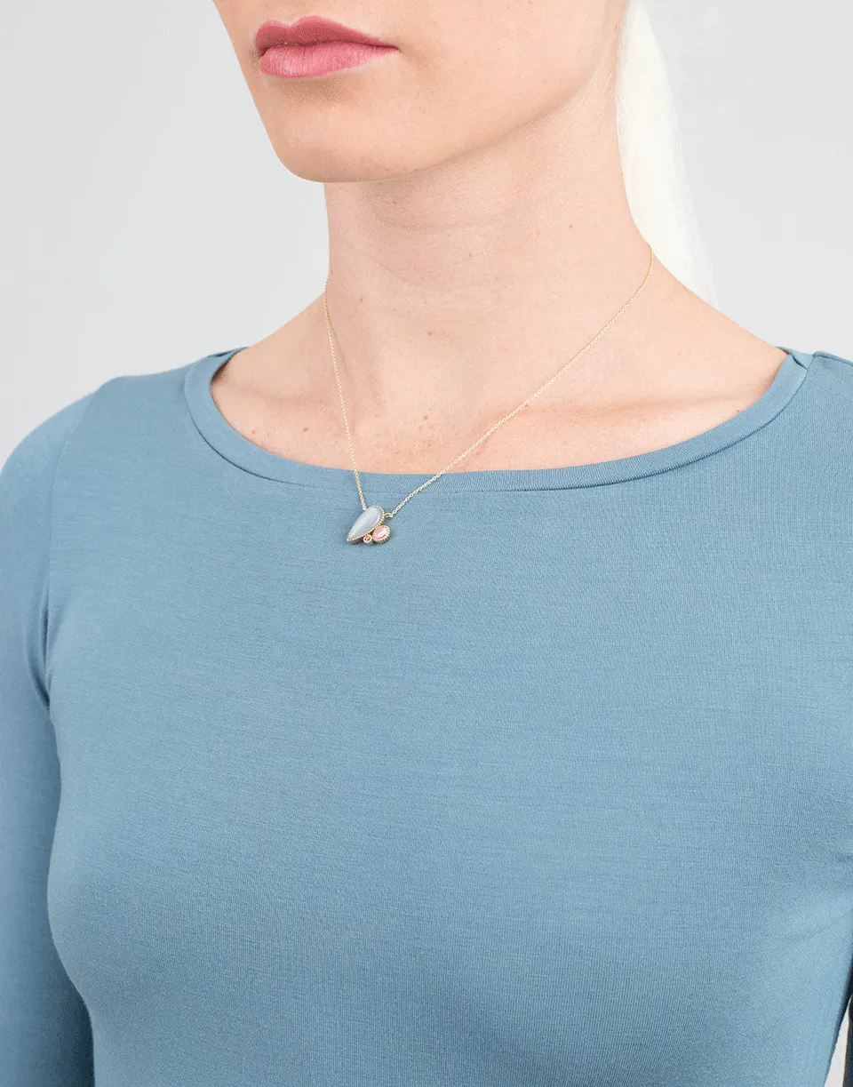 Cora Cluster Pendant Necklace