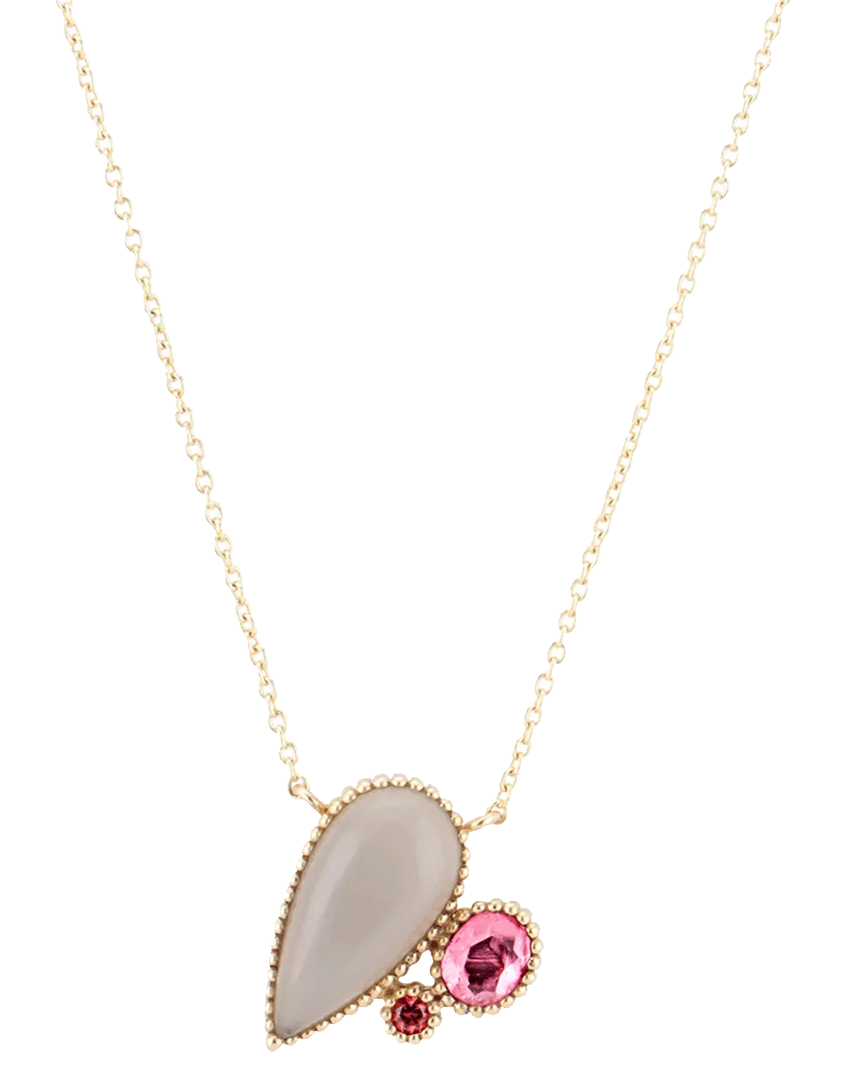 Cora Cluster Pendant Necklace