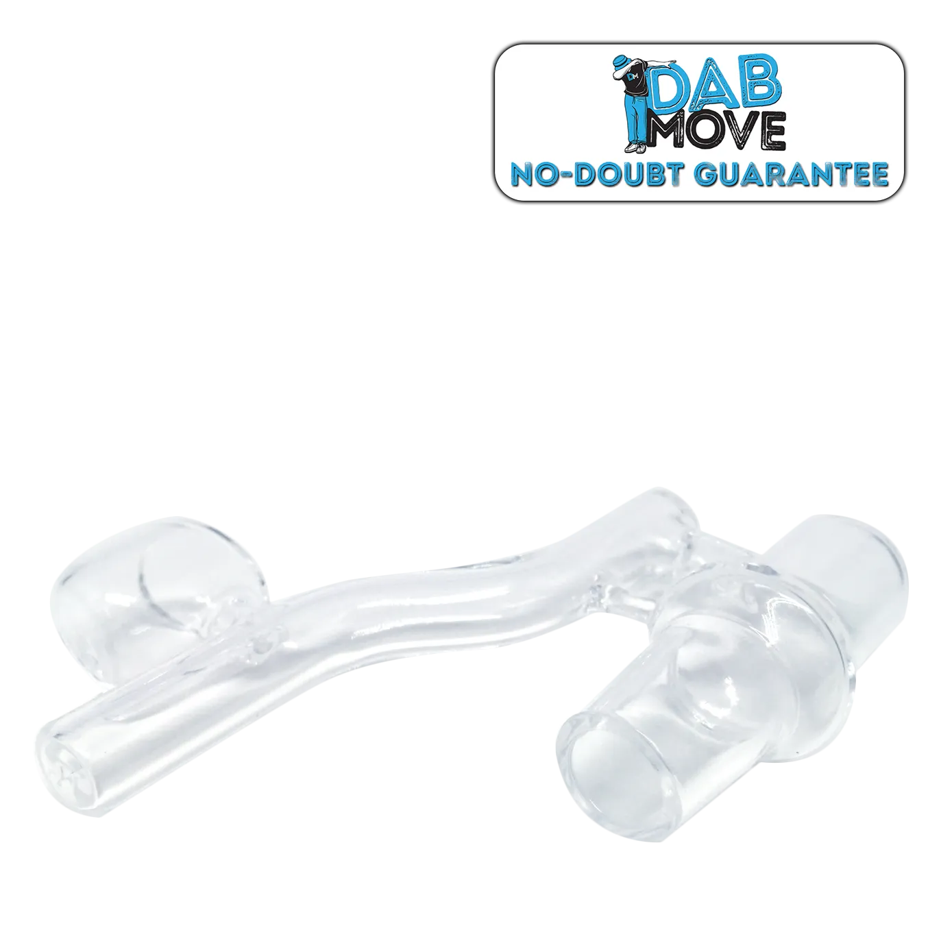 DabMove - OG Inline Dropdown Quartz Nail - 18mm Male