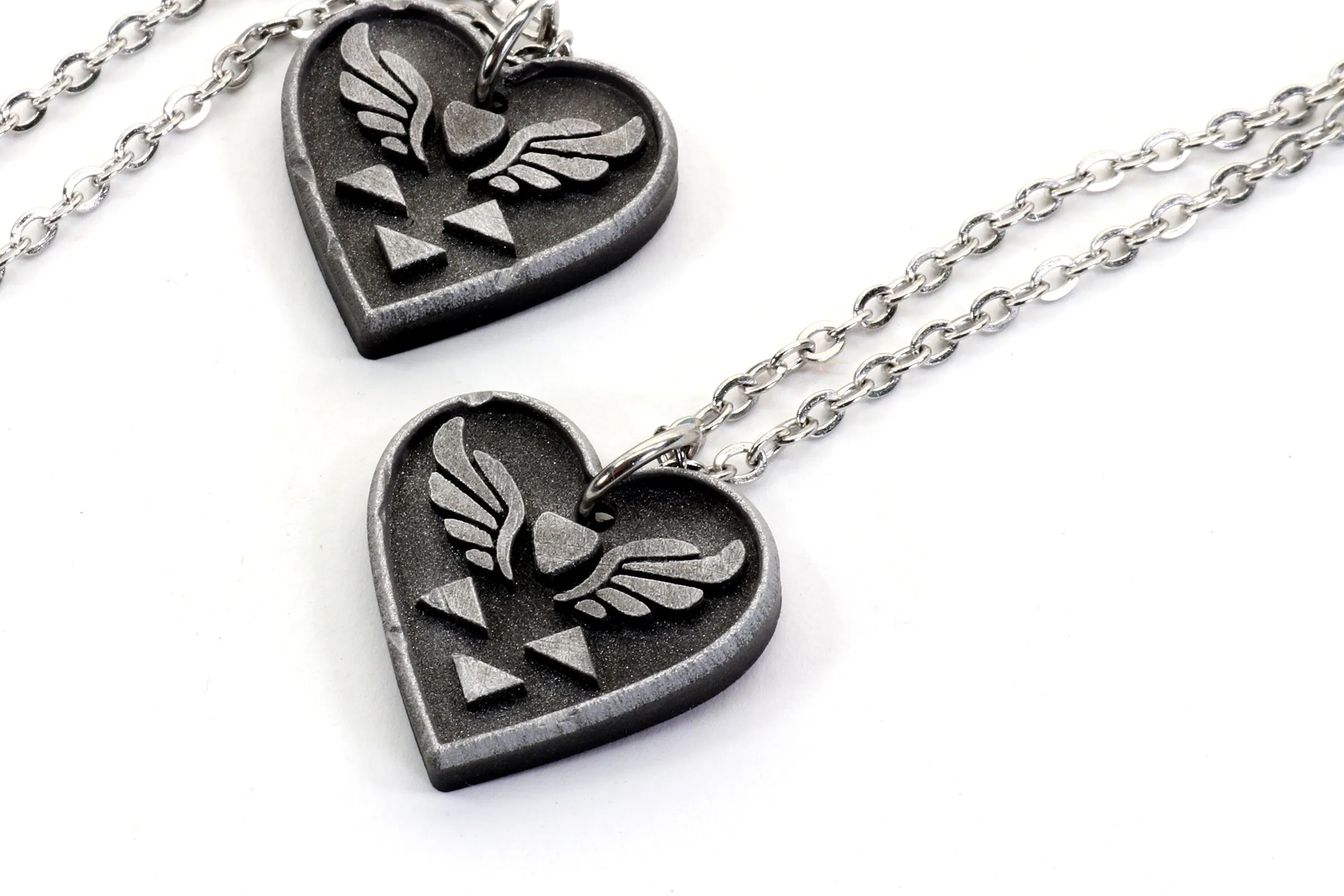 Deltarune Heart Symbol Locket Necklace - Deltarune
