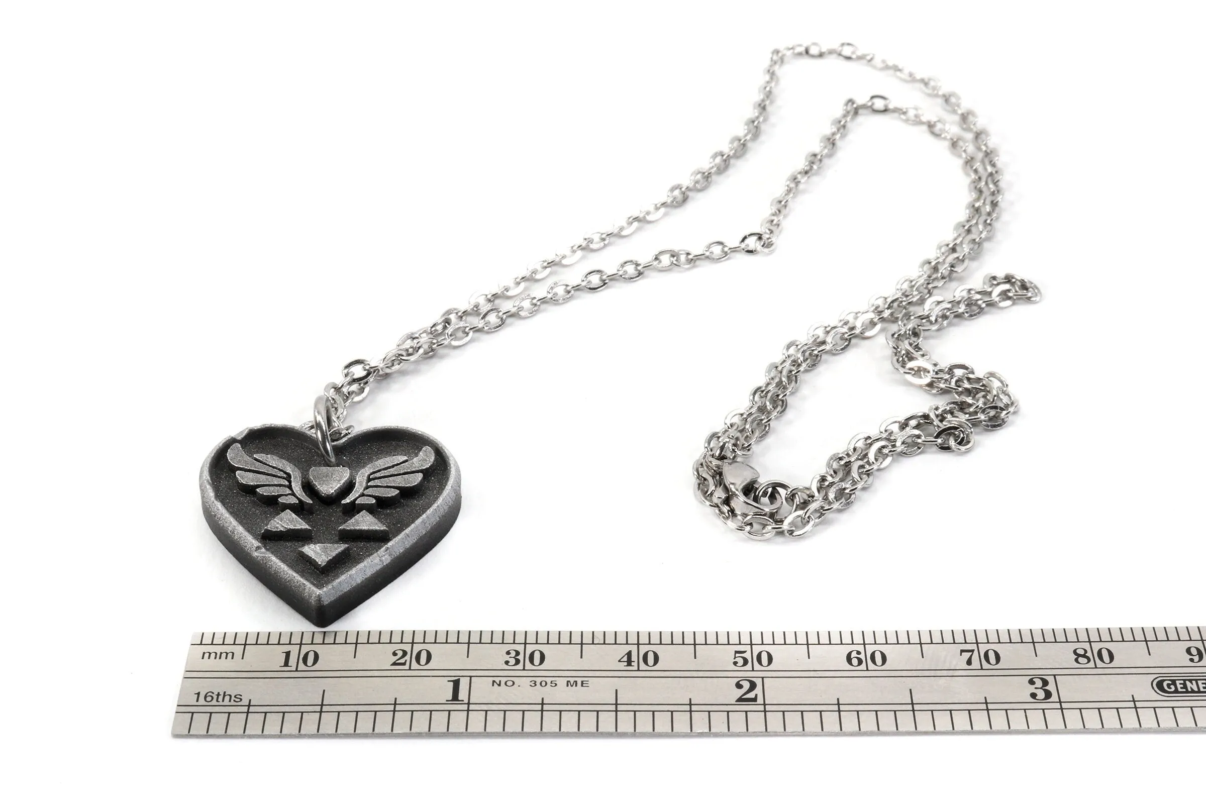 Deltarune Heart Symbol Locket Necklace - Deltarune