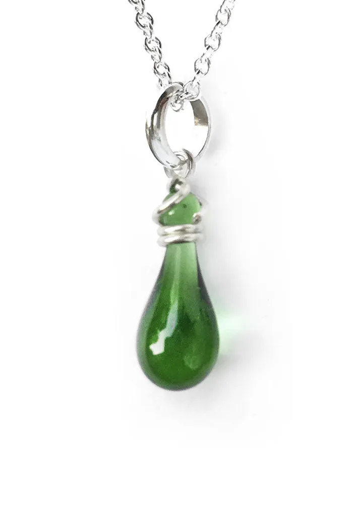 Demi Drop Pendant or Choker Necklace