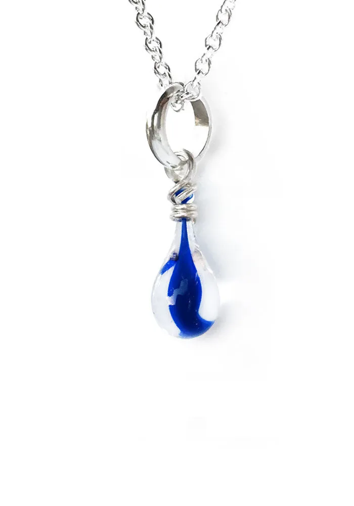Demi Drop Pendant or Choker Necklace