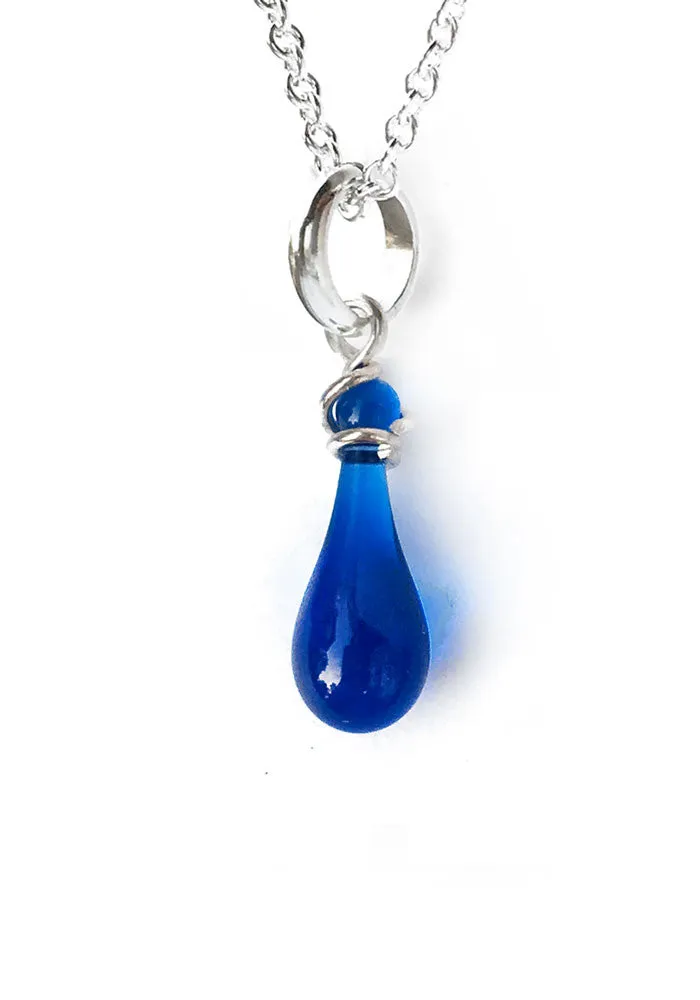 Demi Drop Pendant or Choker Necklace
