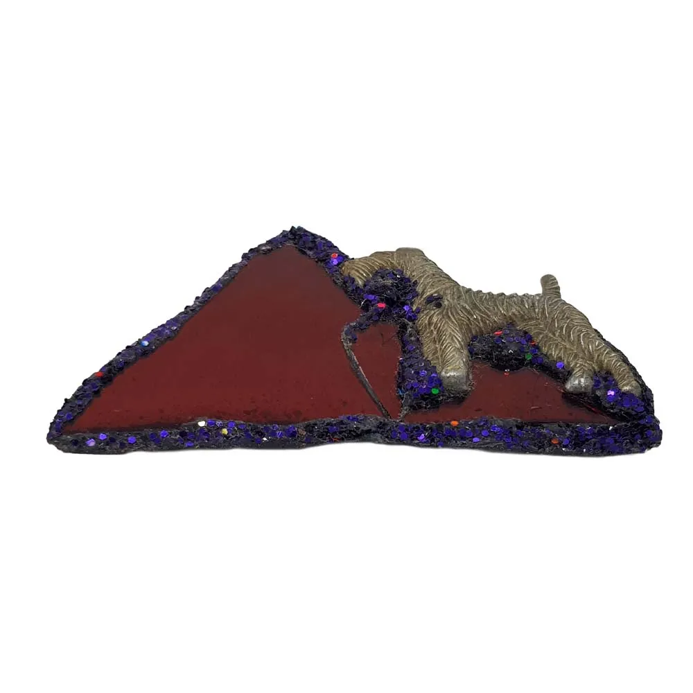 DOG AND MOUNTAIN BROOCH - CLIMB EVERY MOUNTAIN