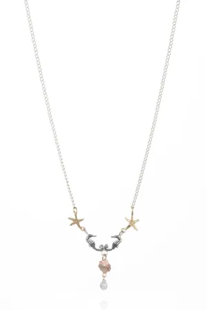 Double Seahorse Pendant