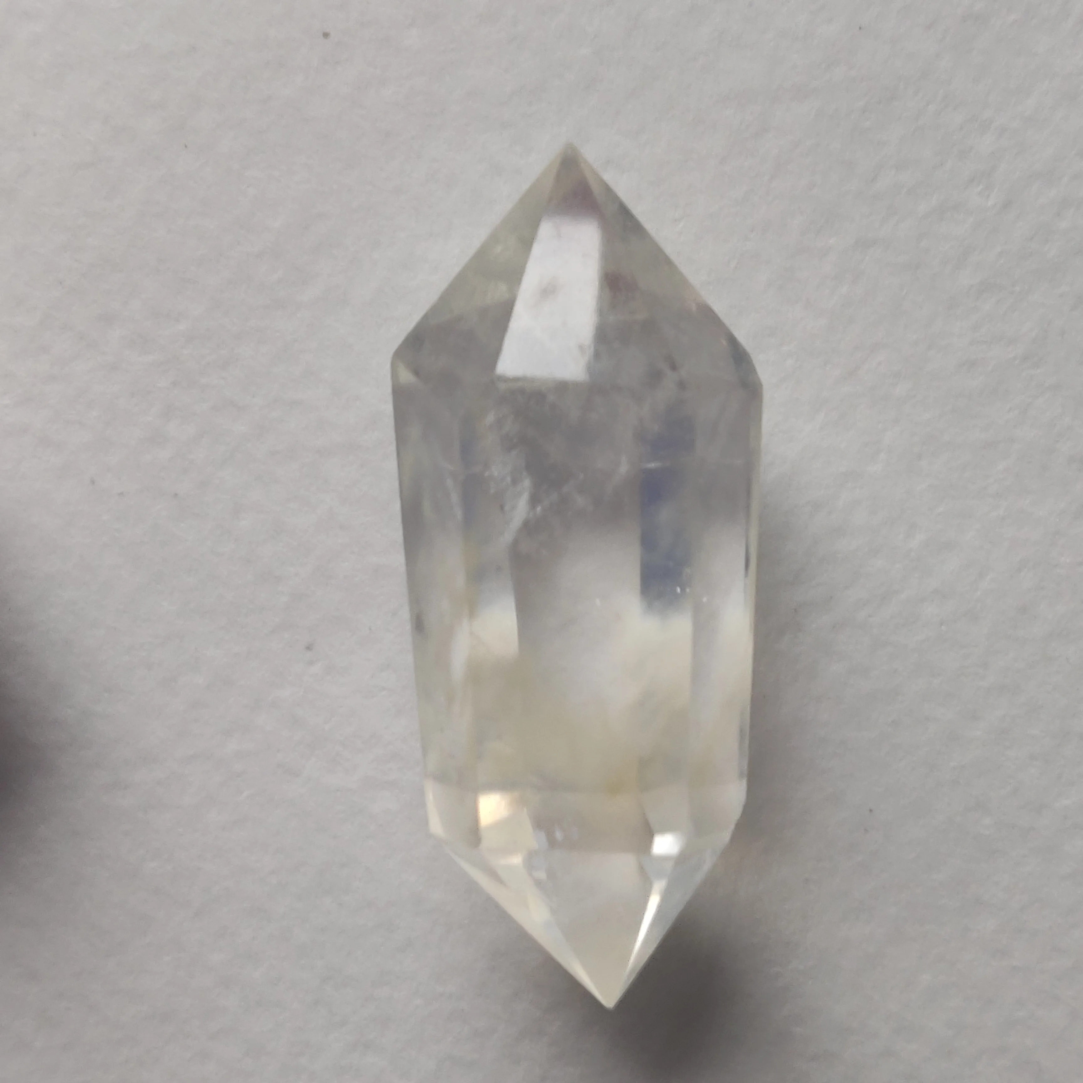 Double Terminated Quartz Point with Inclusions (#4)