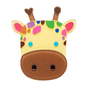 ErstWilder x Kutopia - Ginger The Giraffe Brooch