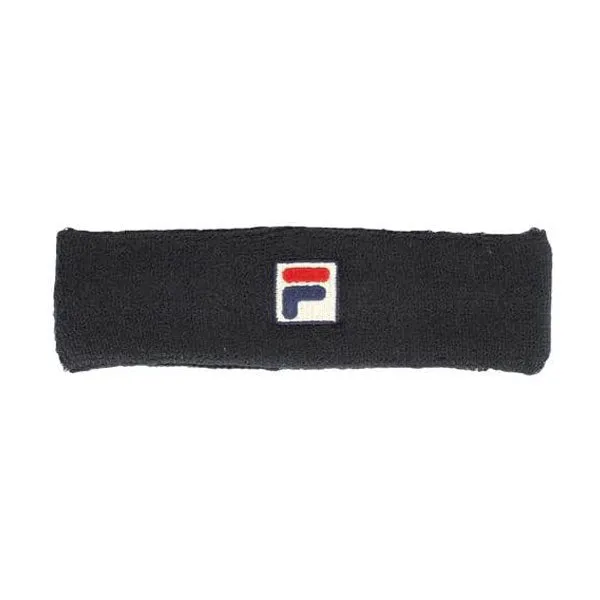Fila Solid Tennis Headband Black