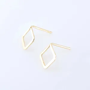 Forged Diamond Stud Earrings