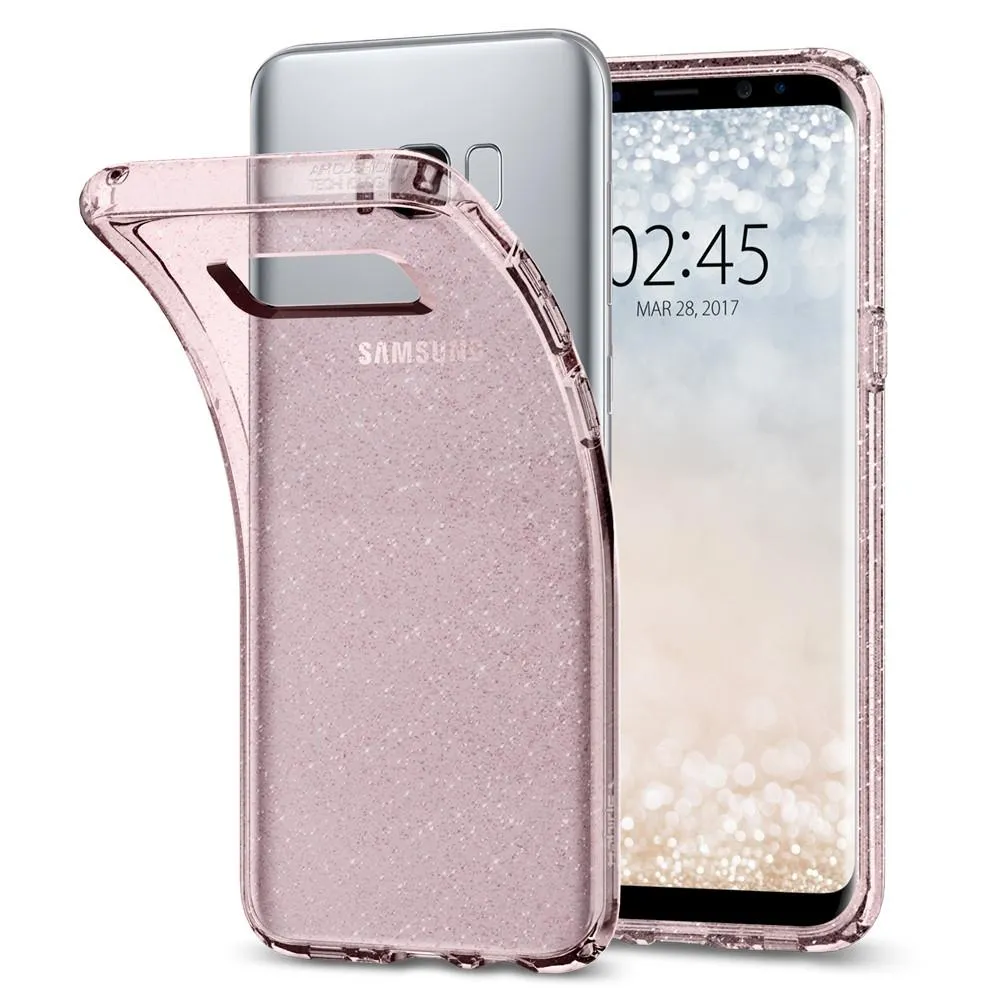 Galaxy S8 Case Liquid Crystal Glitter
