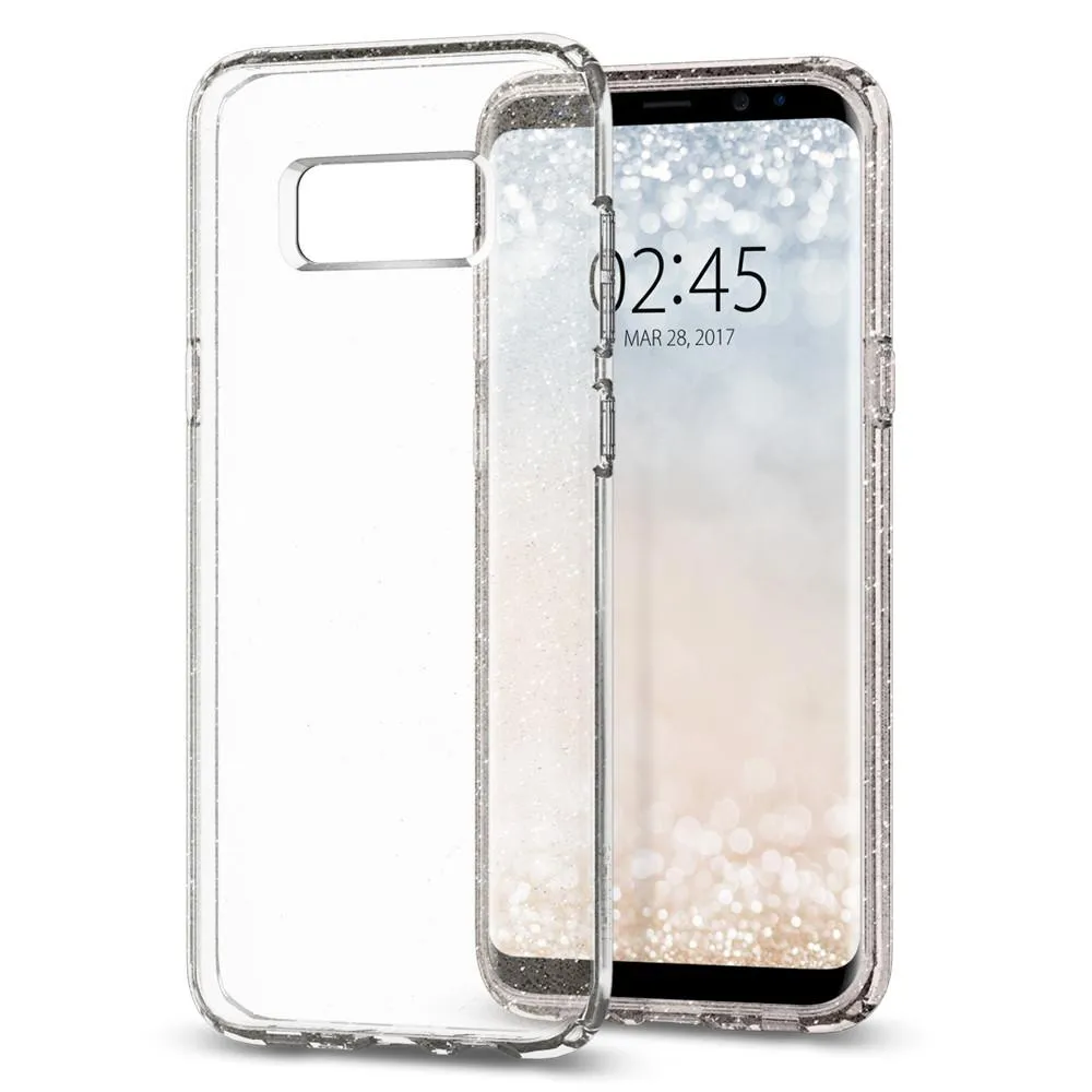 Galaxy S8 Case Liquid Crystal Glitter