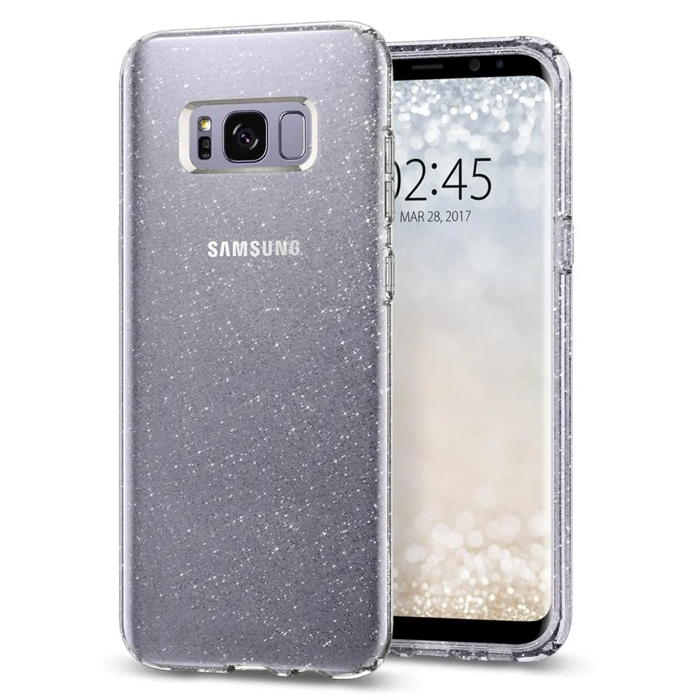 Galaxy S8 Case Liquid Crystal Glitter