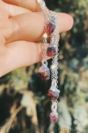 Garnet Little Rock Necklace · January