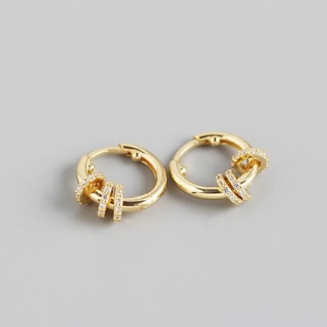 Geometric Earrings Fashion Stud Earrings Ear Cuff Charm Jewelry