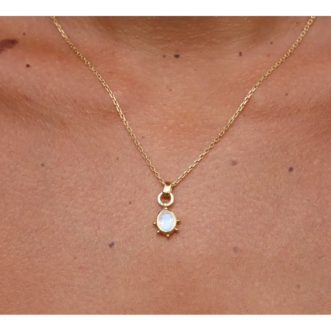 Gia Moonstone Necklace