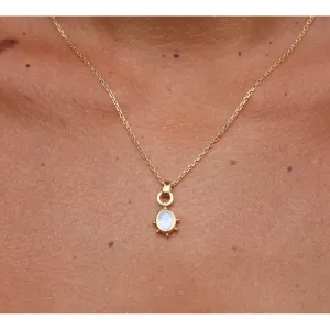 Gia Moonstone Necklace