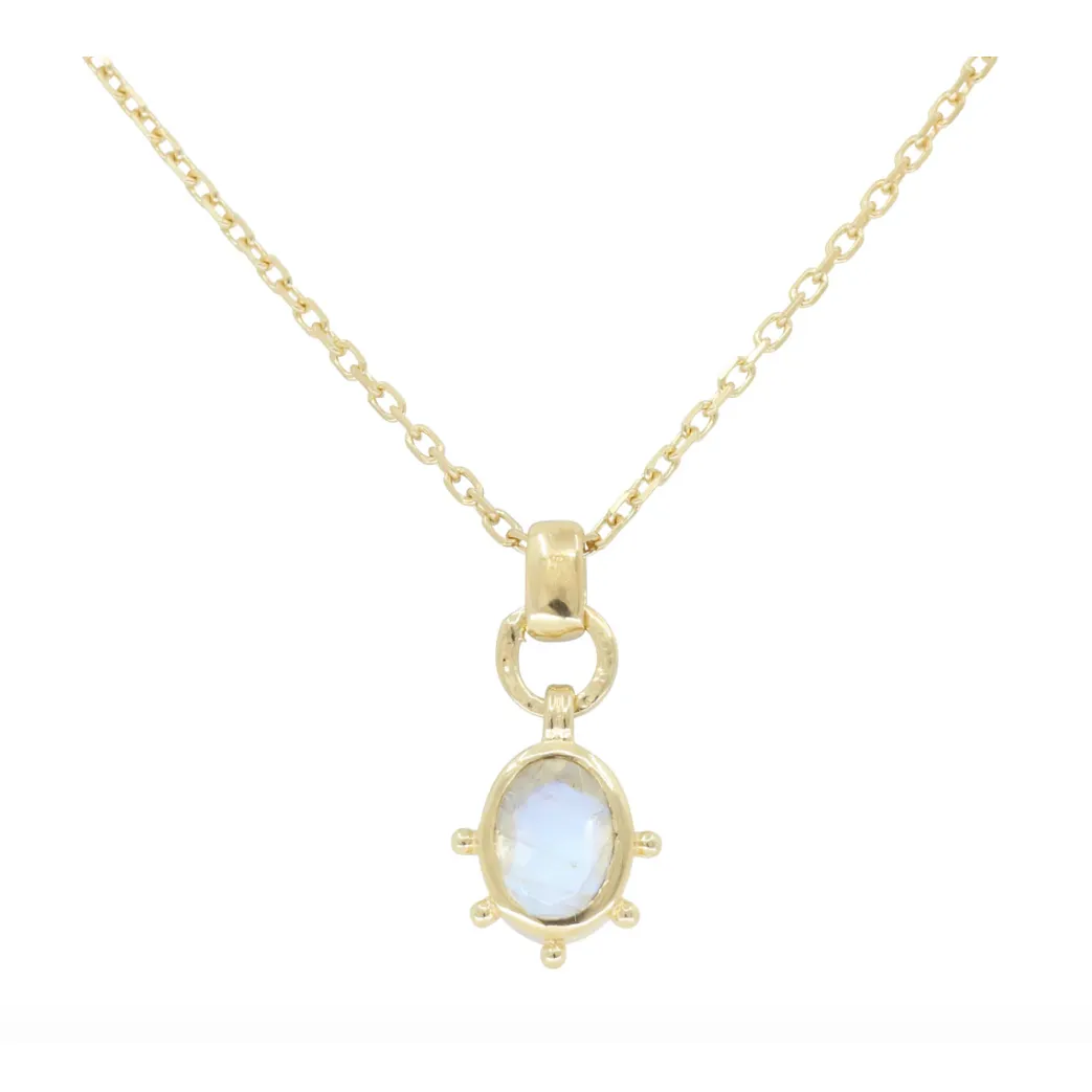 Gia Moonstone Necklace